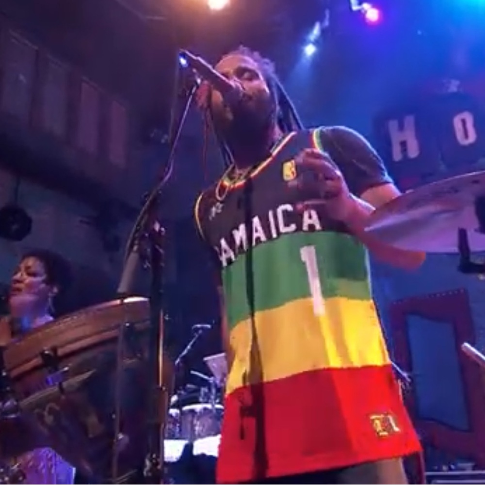 Ziggy Marley Fly Rasta Basketball Jersey - Picture 9 of 9